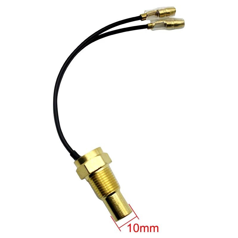 2 1/2 LED Digital Auto Parts Voltmeter & Water Temp Gauge for Car & Truck 12V 24V Temperature Sensor Motor + Volt Voltage Meter