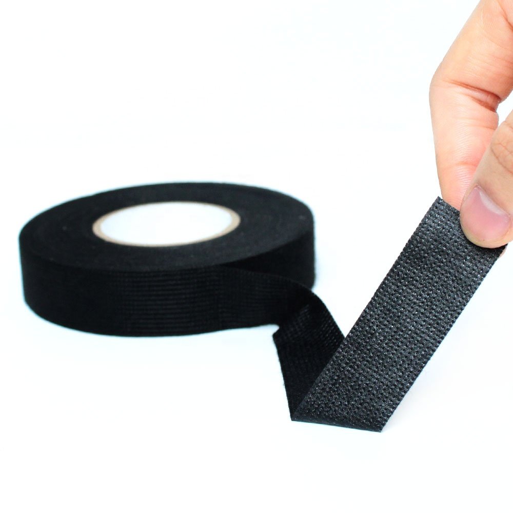 2- Flame Retardant Fleece Fabric Flannel Cloth Auto Car Engine Wiring Wrapping Automotive Wire Harness Self Adhesive Tape
