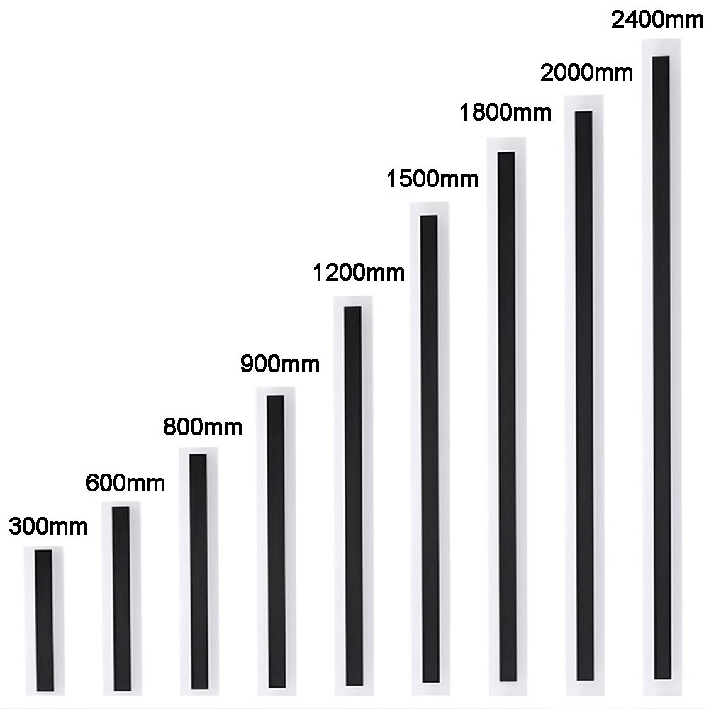 Hofoled Simplicity Exterior Long Strip Outdoor Wall Sconce Light IP65 Smart Minimalism Home Linear Wall Light for Wall Outside