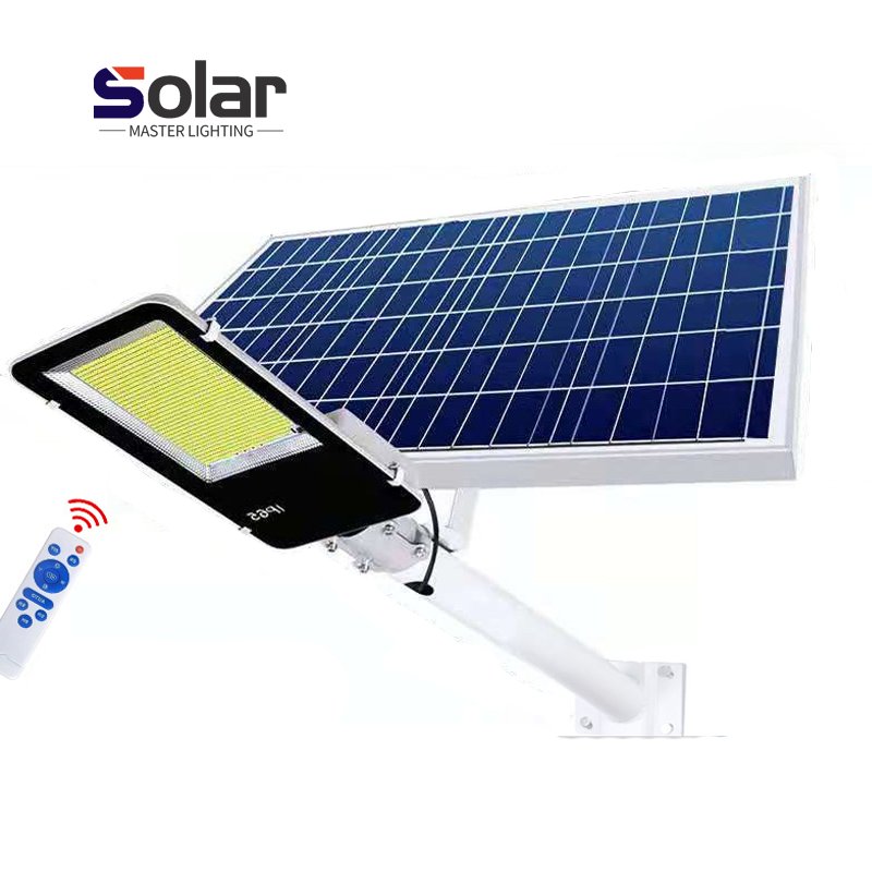 IP65 Waterproof LED Street Light 100w 200w 300w Led Solar Street Light Outdoor Split Solar Street Light with Inbuilt Battery