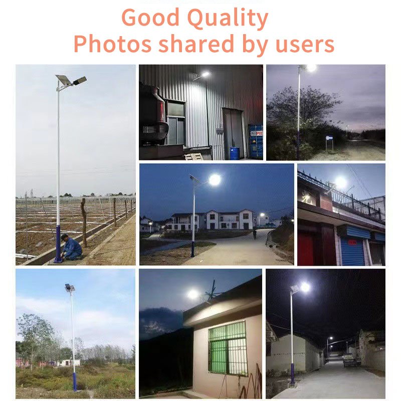 IP65 Waterproof LED Street Light 100w 200w 300w Led Solar Street Light Outdoor Split Solar Street Light with Inbuilt Battery