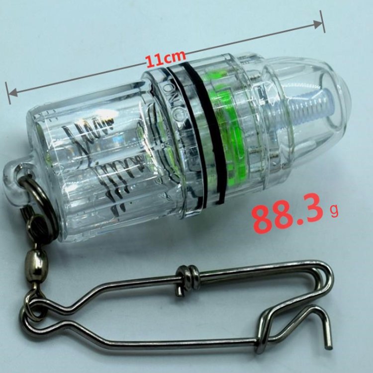 Deep Drop Light Led Lure 2V White Submersible Electronic Underwater Hanging Flounder Ultra Fishing Lights for Atract Bait