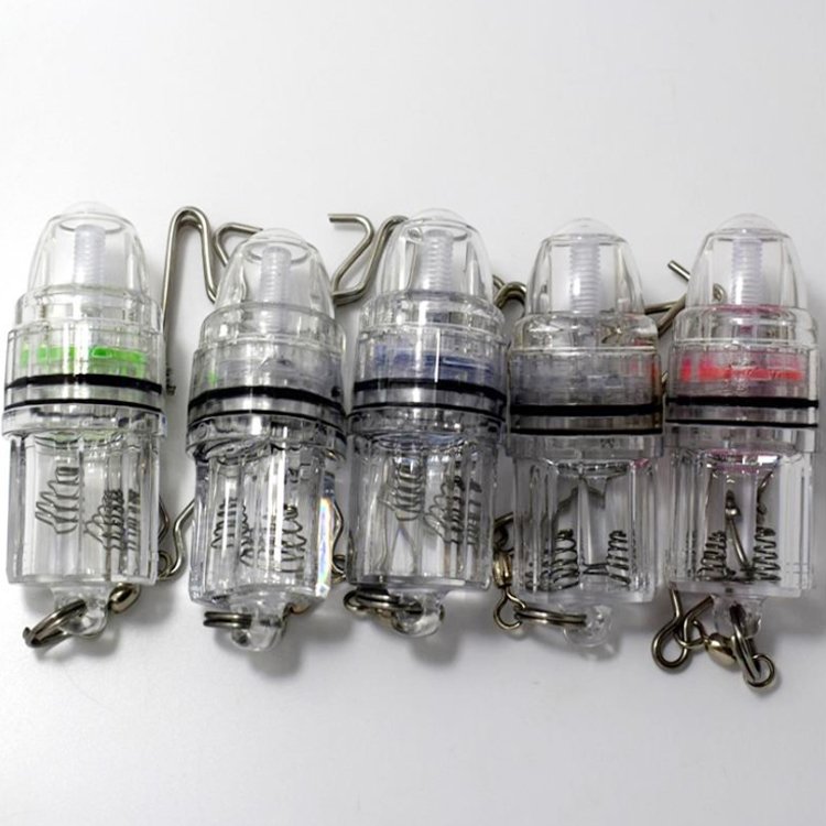 Deep Drop Light Led Lure 2V White Submersible Electronic Underwater Hanging Flounder Ultra Fishing Lights for Atract Bait