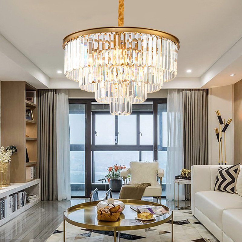 Zhongshan Wholesale Lighting Living Room Lights Decoration for Wedding Hall Luxury Crystal Wedding Chandelier