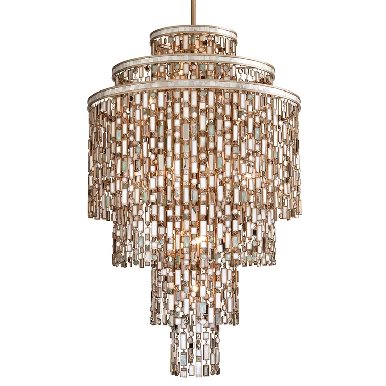 Modern Design Tiffany Creative Agate Luxury Pendant Lighting Living Room Chandelier Project Large Hotel Lobby Project Chandelier