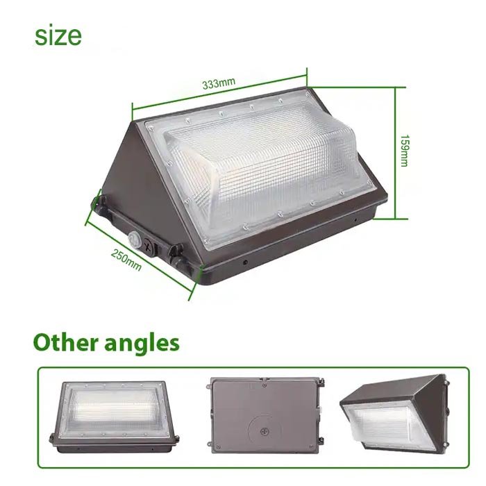 Factory Economical Outdoor Wall Pack LED Light 25W 50W 75W 100W 120W Outdoor Wall Light