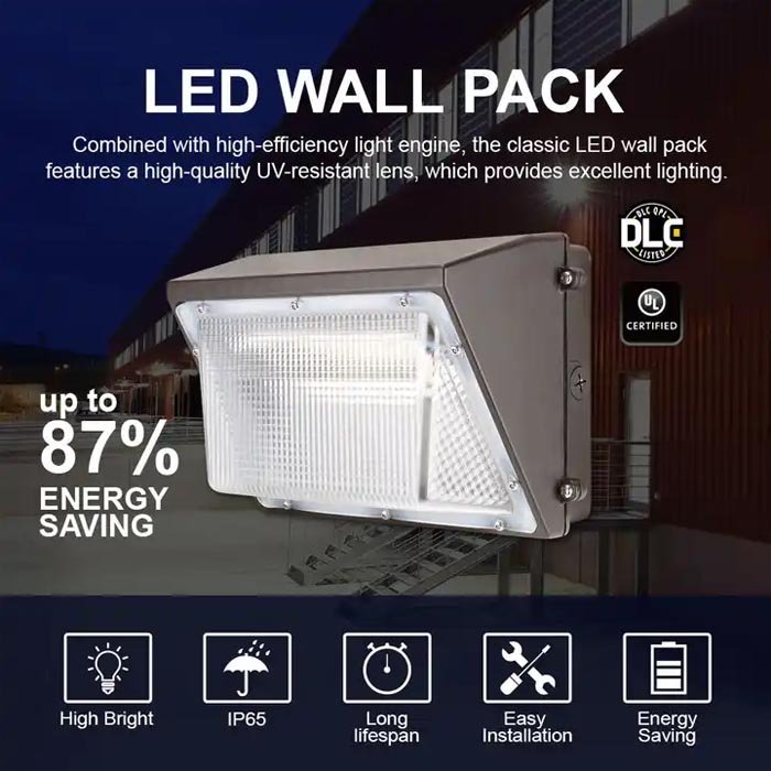 Factory Economical Outdoor Wall Pack LED Light 25W 50W 75W 100W 120W Outdoor Wall Light