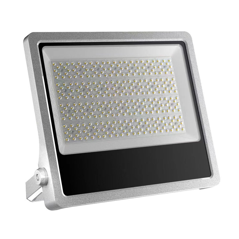 Black Grey Frame Thick Aluminum Outdoor 60000 Lumens 400 Watt Flood Light for Building Stadium Street Lighting