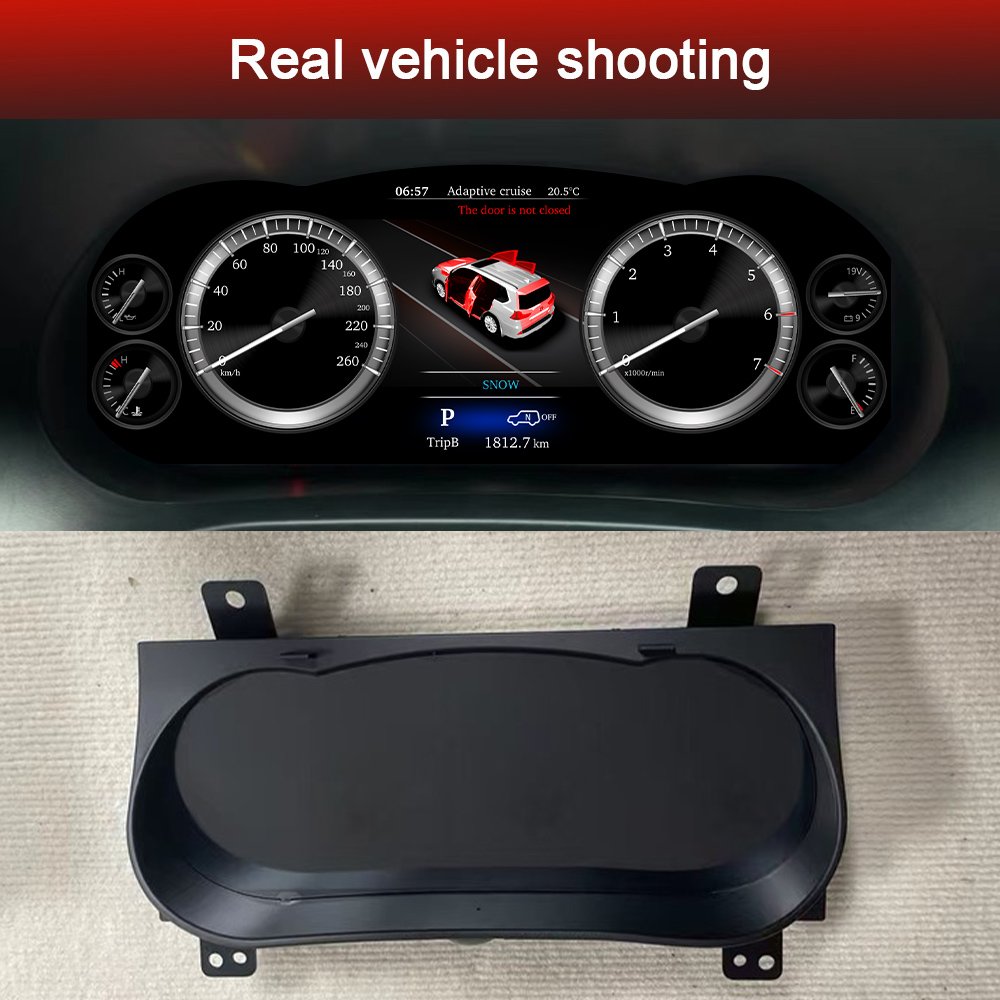 Digital Cluster for Toyota Hilux 2016 2017 2018 2019 2020 2021-2024 Virtual Cockpit Speed Meter Car Dashboard Display Instrument