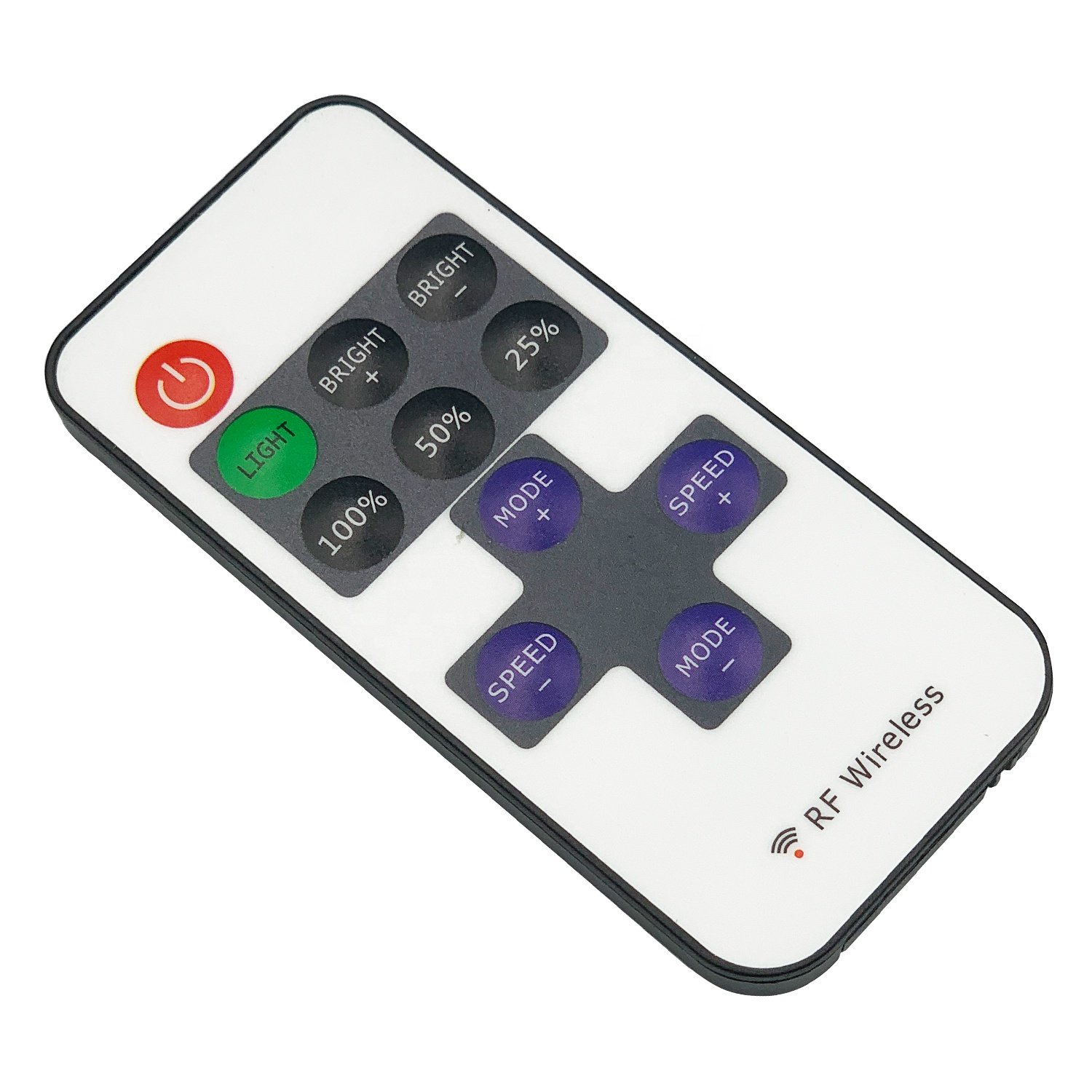 RF Dimmer Controller 30A for Single Color Strip Light Accessories with 11Keys Remote DC12V 24V LED Dimmer Switch CE ROHS