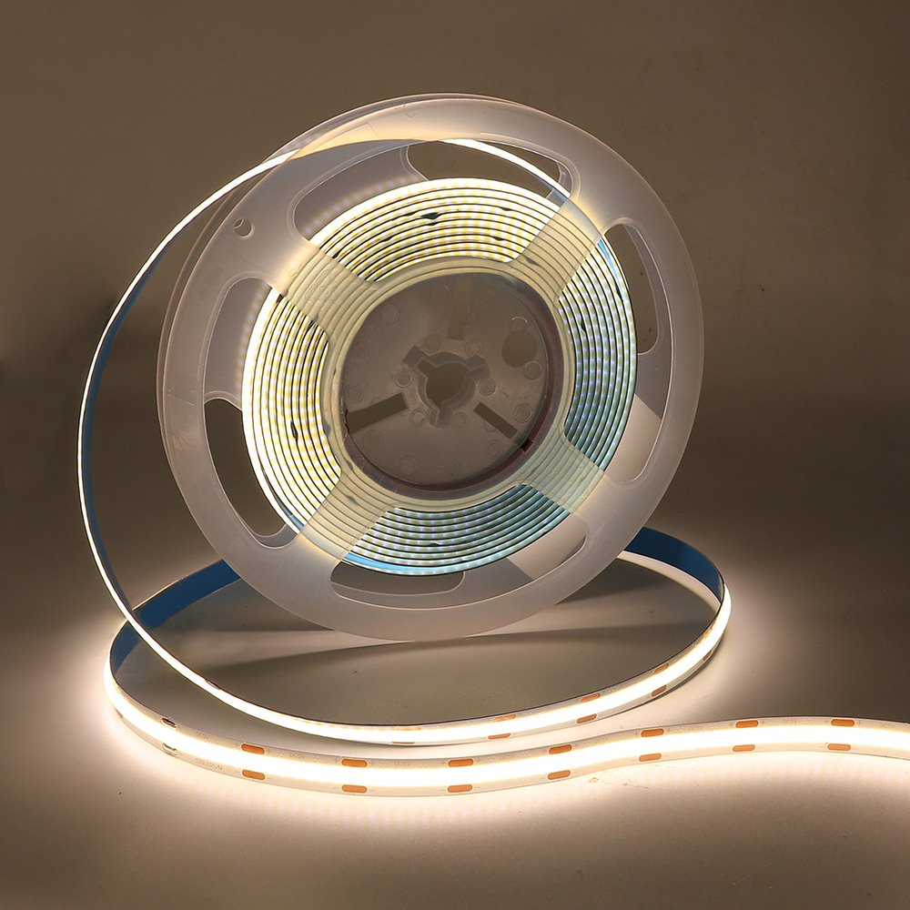 Cob Strip 12V 24V 5mm 8mm 10mm 320leds 480leds White Warm White Red Green Bule pink Yellow High Bright Flex Cob Led Light Strip