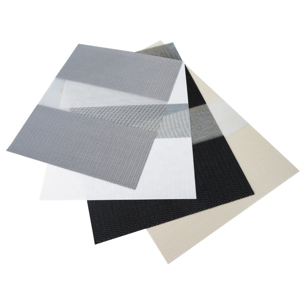 Customized Size Automatic Roller Blind Tuya Smart Alexa-Compatible One Way Window Motorized Blackout Zebra Blinds for Home