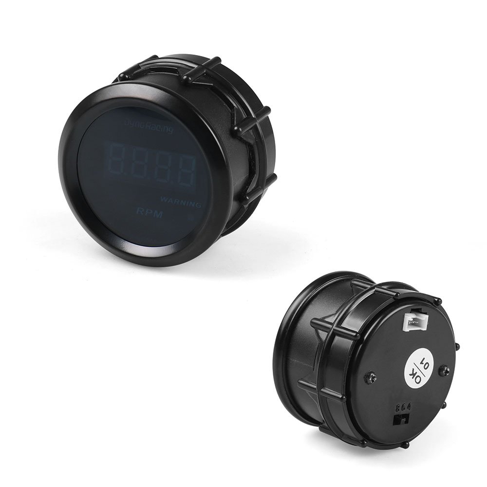 52mm Digital 0-9000 RPM Auto Gauges Led Car Meter RPM Tachometer