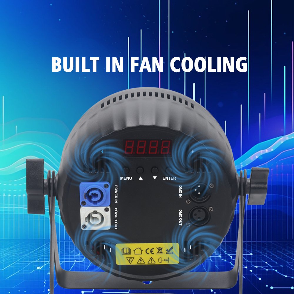14x15w RGBW 4in1 Stage Light DMX Par LED Aluminum Wash Uplight Dj Disco Par Can Night Club Lights Par Light for Wedding Party