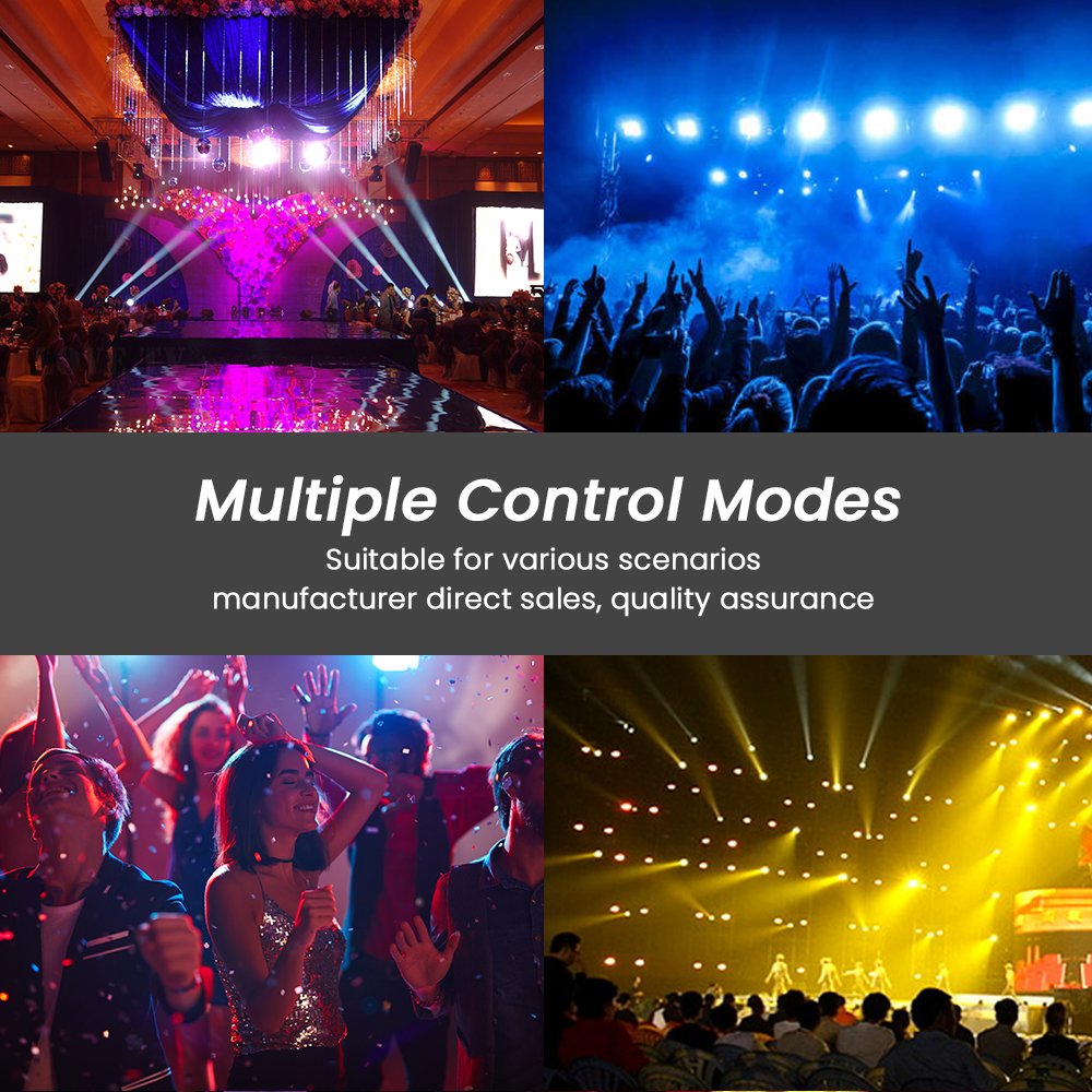14x15w RGBW 4in1 Stage Light DMX Par LED Aluminum Wash Uplight Dj Disco Par Can Night Club Lights Par Light for Wedding Party
