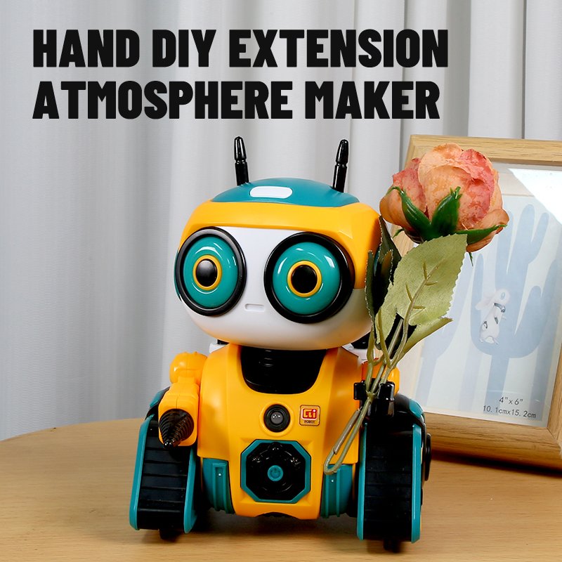 JJRC R29 New Design Cute Robot Expression Weapons Switch Smart Educational Singing Dancing Remote Controlled Toy Robots