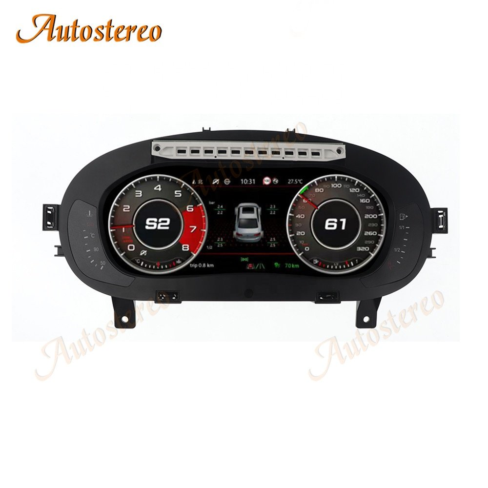 For Volkswagen CC 2014 LCD Dashboard Auto Player Digital Cluster Instrument Panel Multifunctional QLED Speed Meter Head Unit