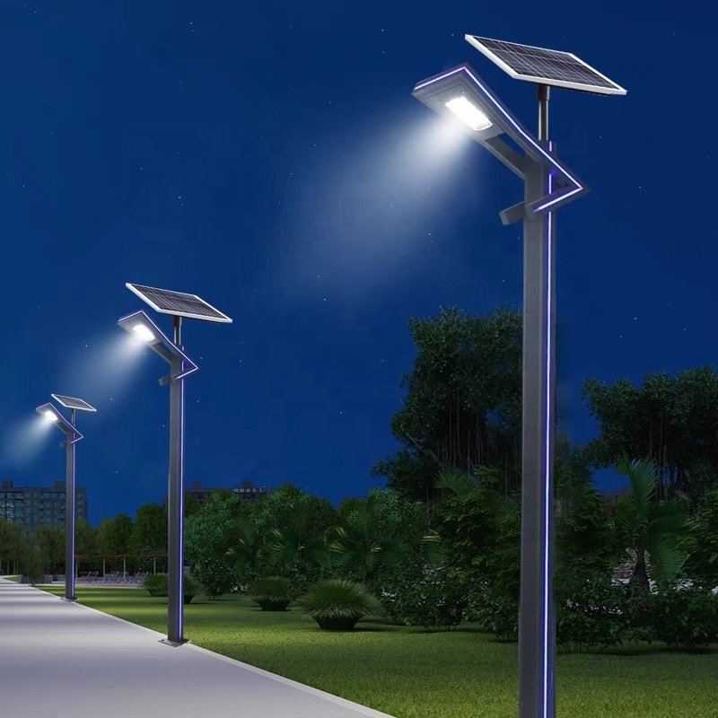Zhongshan Factory Wholesale LED Street Lights, High Pole Garden Lights 30W, 50W, 60W, 100W Landscape LED Column Top Lights