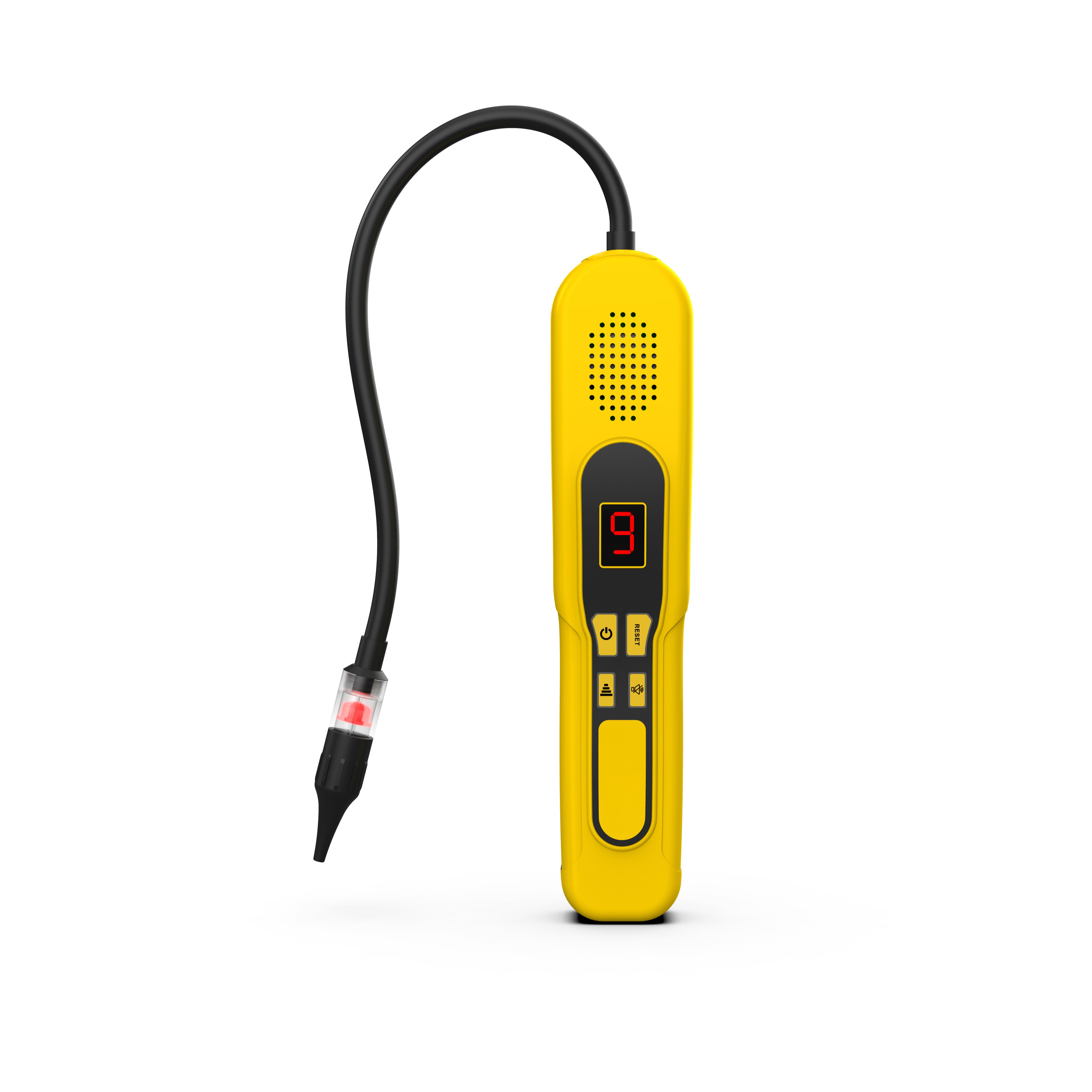 High Accuracy Refrigerant Gas Analyzer Air Conditioning Halogen Gas Leak Detector Tester for R22 CFCs HCFC