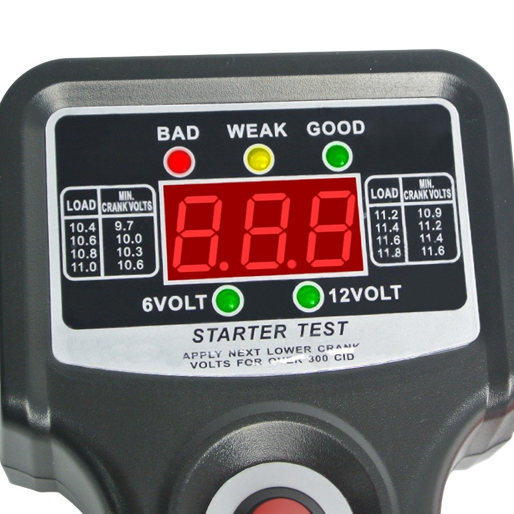 Digital Automotive / Vehicular Auto Battery Tester with 6V and 12V Voltage Indicator