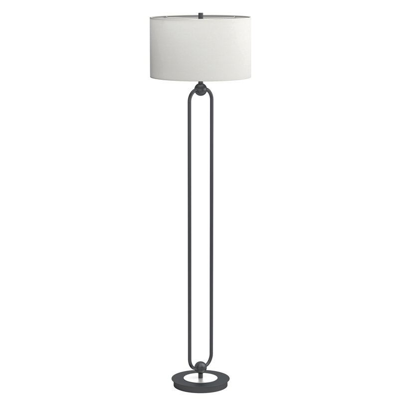Custom Table Spider Washer Drum White Handmade Linen Lamp Shade