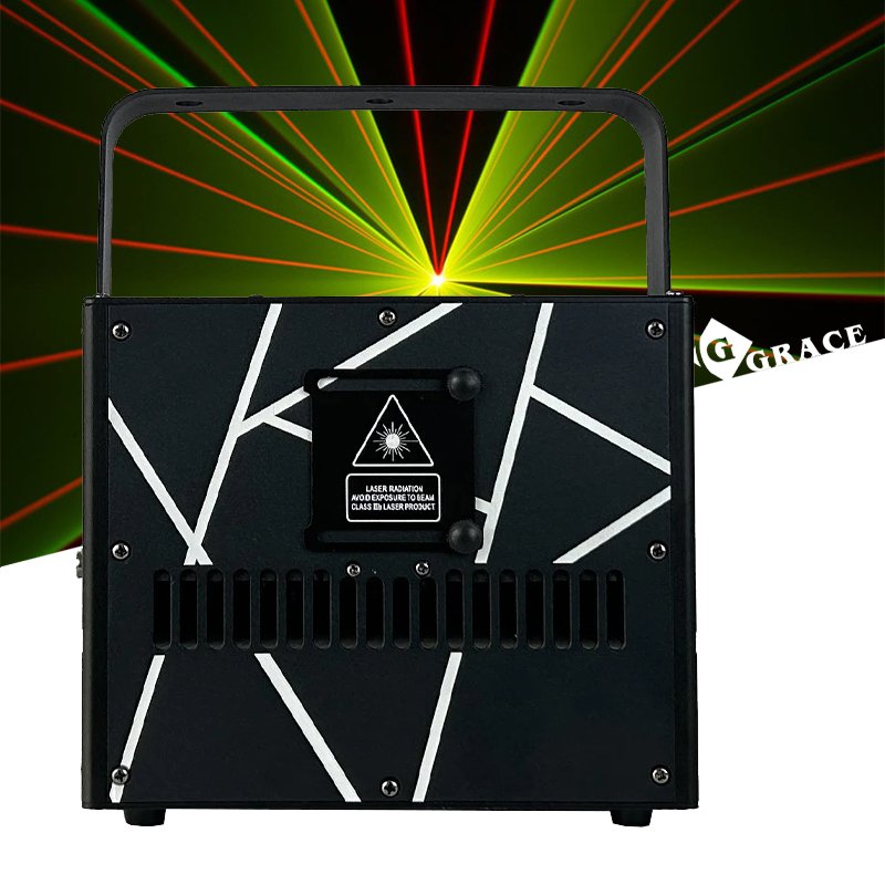 Igracelite 10W RGB Stage Laser Lights Equipment Projection Laser Light for DJ Night Club Party Disco Show