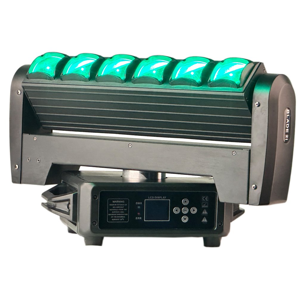 6X40W LED RGBW 4IN1 Pixel LED Wash Strobe Bar Moving Head Light for DJ Disco Party Holiday Christmas Wedding Birthday Show