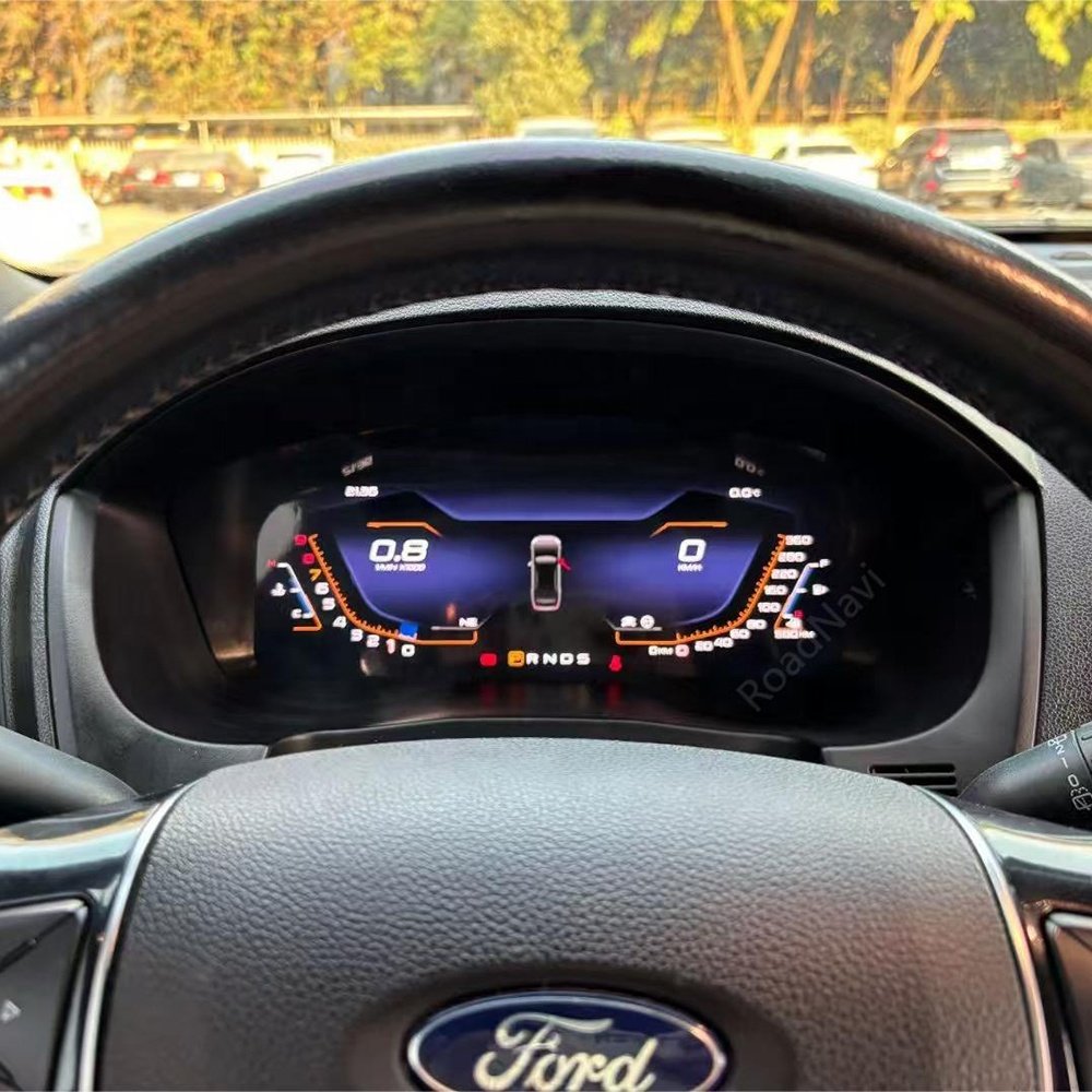 RoadNavi LCD Digital Cluster for Ford Explorer Instrument Dashboard Panel Speedometer