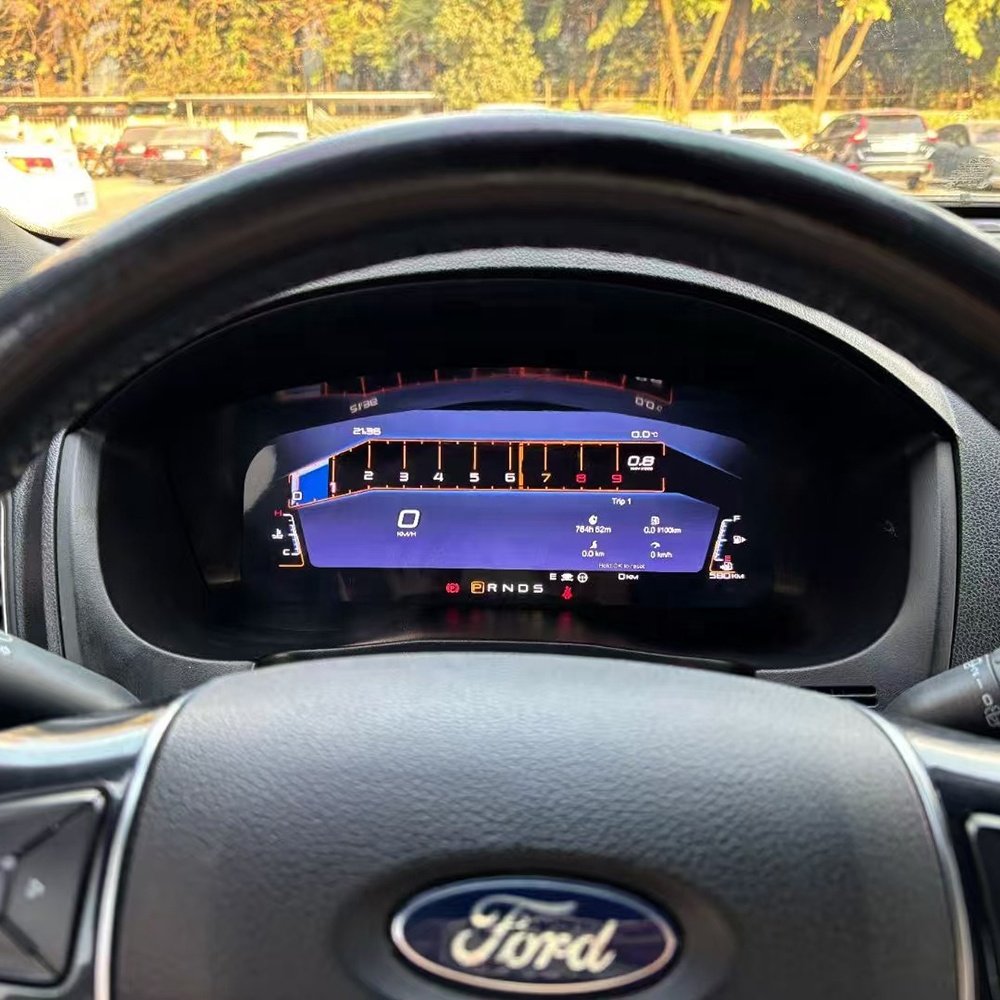 RoadNavi LCD Digital Cluster for Ford Explorer Instrument Dashboard Panel Speedometer