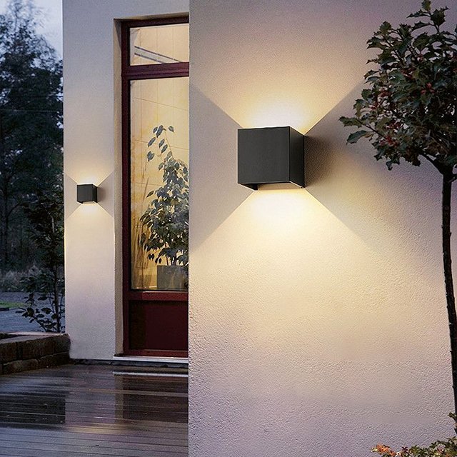 High Quality IP65 Cube up Down Wall Light/Outdoor Indoor Waterproof Decor Garden Porch Led Wall Light Led Wall Lamp/Wall Lamps