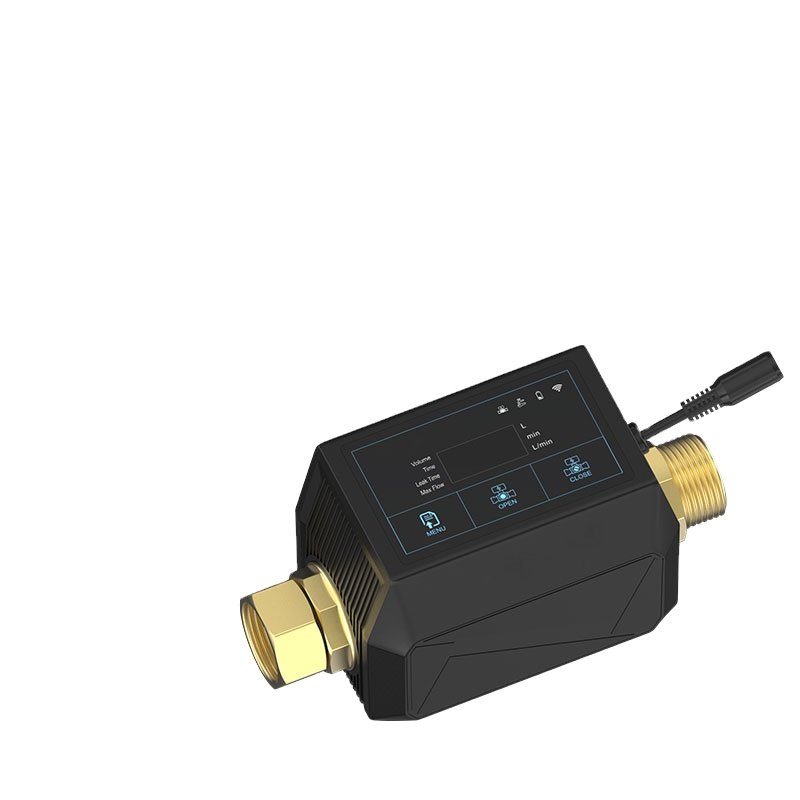 IMRITA Smart Wifi App Water Flow Meter Monitor Sensor Auto Shut off Valve Waterway Controller Leakage Detector Indoor