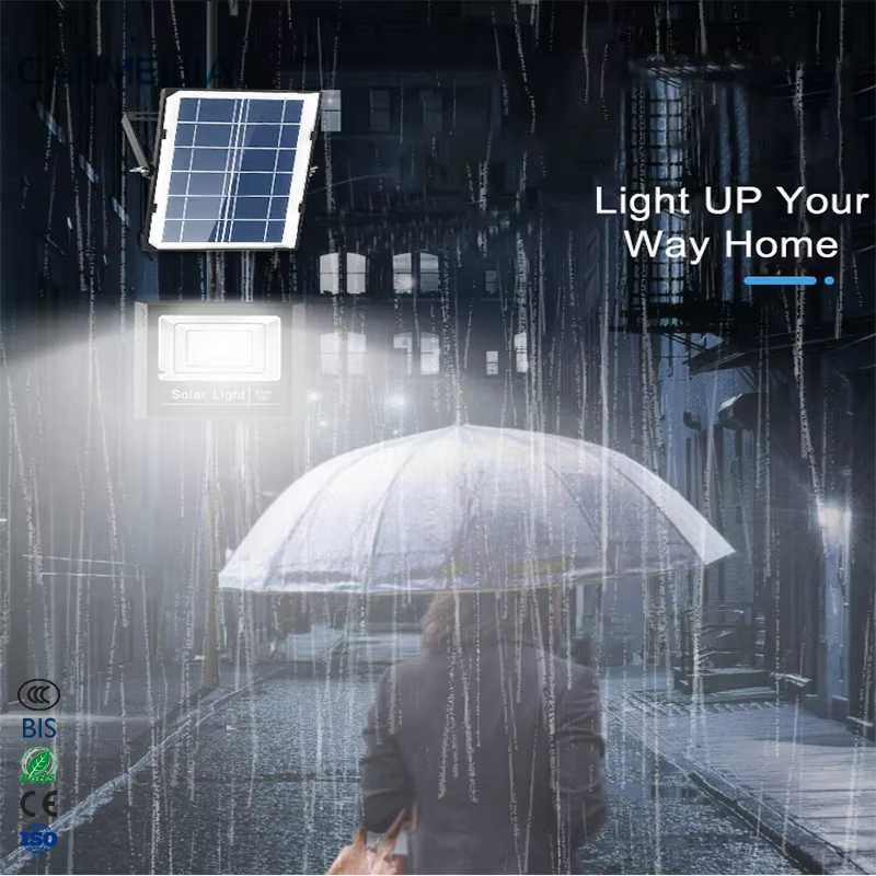 200W Lawn Square Led Garden Light Led Solar Garden Lights Street Light Solar Street Lights/Solar Led Outdoor Light/Flood Lights