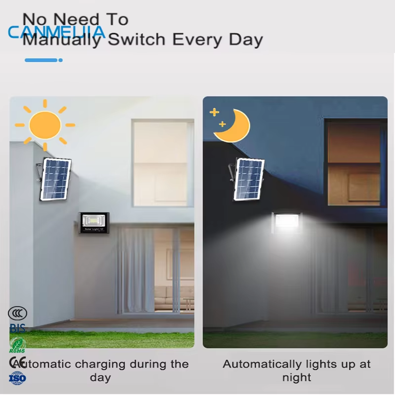 200W Lawn Square Led Garden Light Led Solar Garden Lights Street Light Solar Street Lights/Solar Led Outdoor Light/Flood Lights