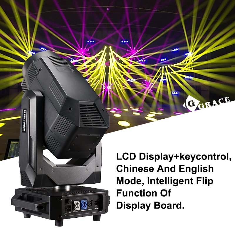 Igracelite 380W BSW 3in1 Moving Head Light Stage Lights DJ Disco Party Stage