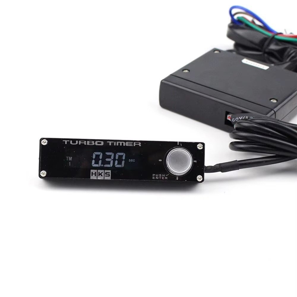 Type 0 Racing Car Turbo Timer with Digital LED Display White/Red/Blue Speedometer Water Temp Gauge 41001-Ak009 Auto Meter