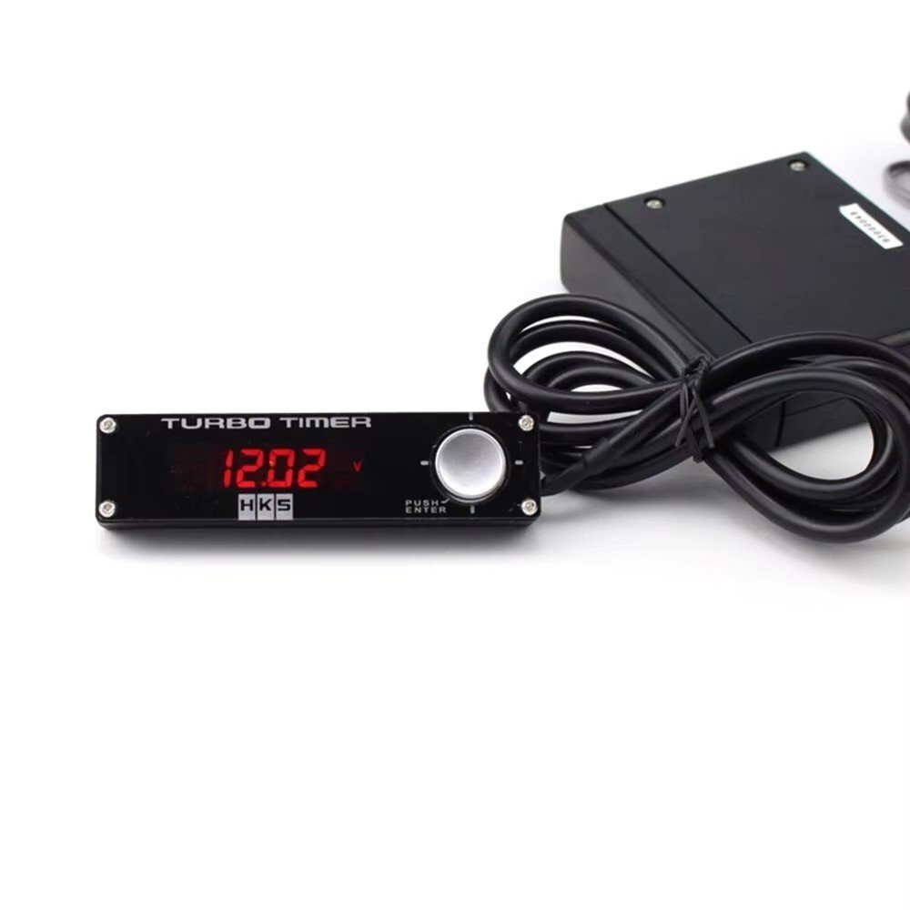Type 0 Racing Car Turbo Timer with Digital LED Display White/Red/Blue Speedometer Water Temp Gauge 41001-Ak009 Auto Meter