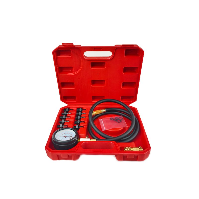 Automotive Engine Oil Pressure Test Kit Tester Car Garage Tool Low Oil Warning Devices