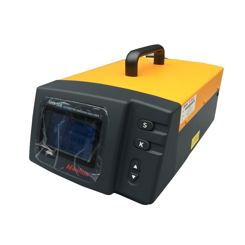 Automobile Exhaust Gas Analyzer Vehicle HC CO CO2 O2 Tester Meter Exhaust Gas Analyzer Auto Emission Gas Analyzer NHA-506