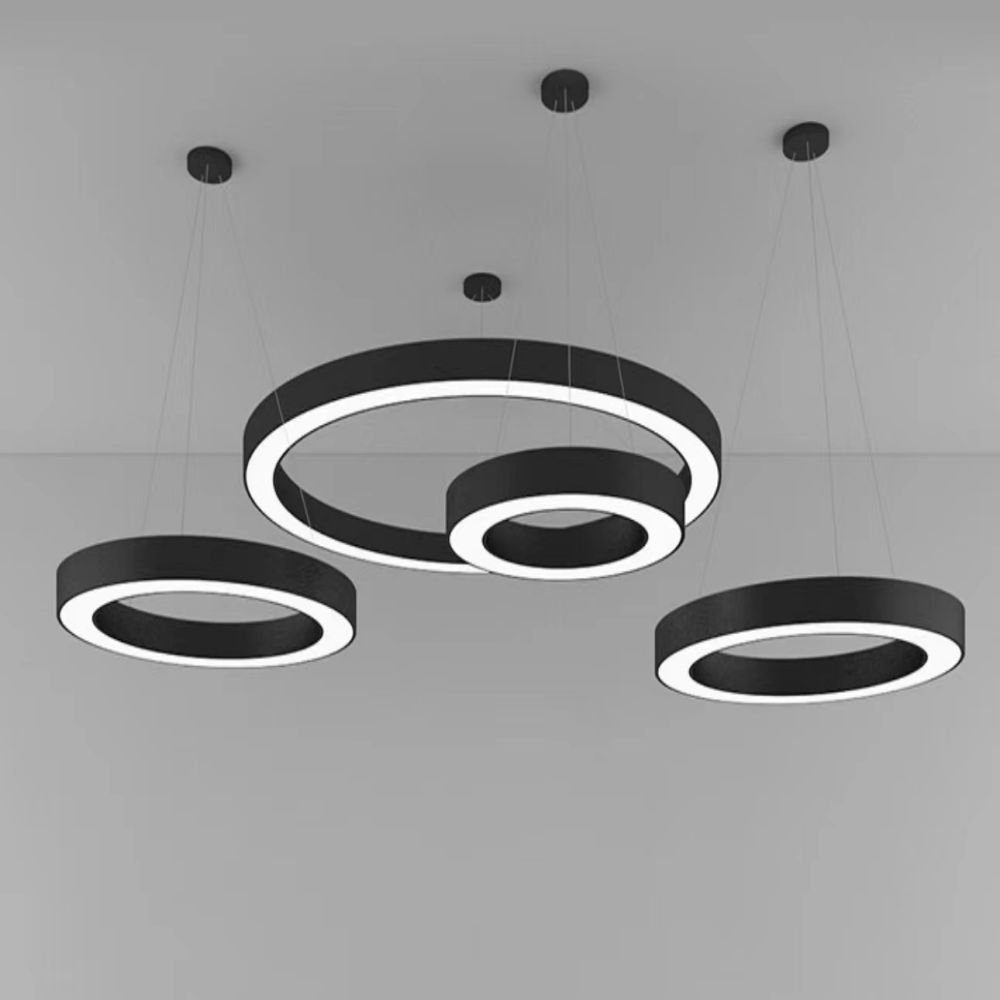 Factory Direct Supply Round Chassis Straight Edge Disk Hardware Lighting Lamps Lanterns Accessories Ceiling Holder Hanging Plate