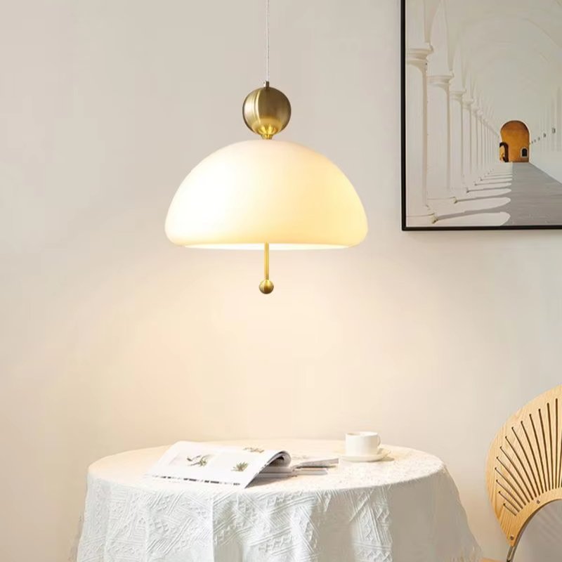 White Single Head Glass Led Modern Classic Versatile Chandeliers & Pendant Lights Glass Pendant Light Indoor