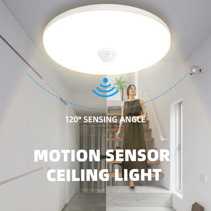 Ceiling Lighting for Staircase Hallway Smart Night Light Led Motion Sensor Ceiling Light/Led Induction Lamp/ Intelligent Light