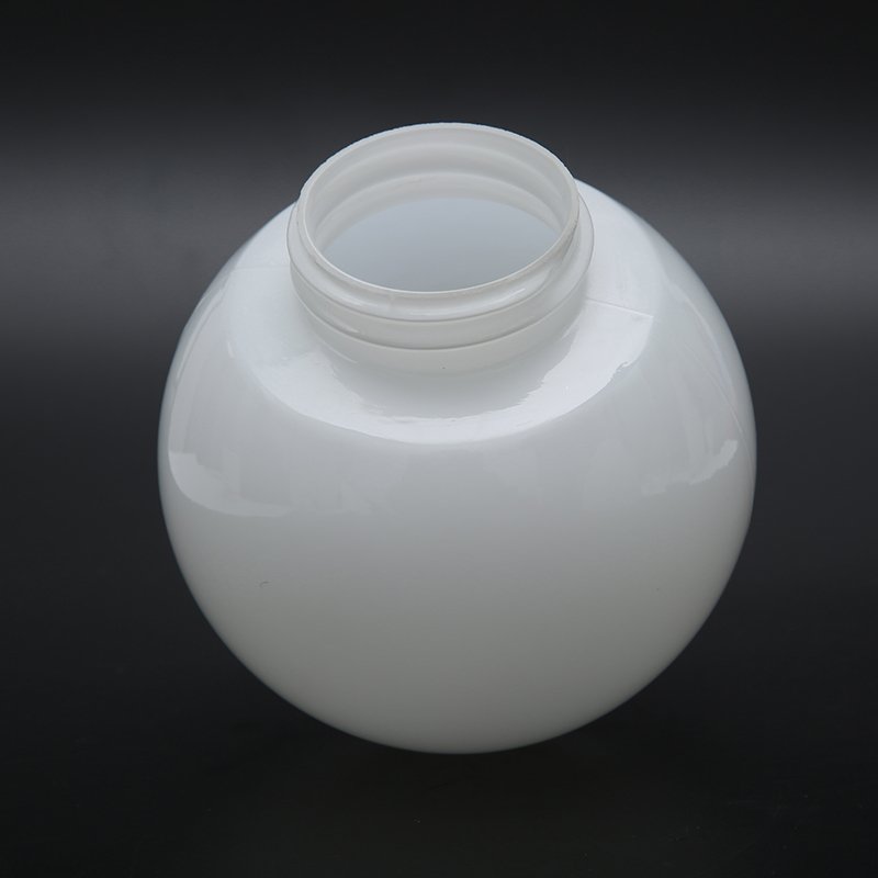 Globe Light Bulb Cover Lamp Shade Screw Glass Custom Made White White Carton Glass Lampshade HY Undercounted Light Frosted Glass