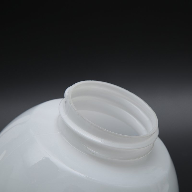 Globe Light Bulb Cover Lamp Shade Screw Glass Custom Made White White Carton Glass Lampshade HY Undercounted Light Frosted Glass
