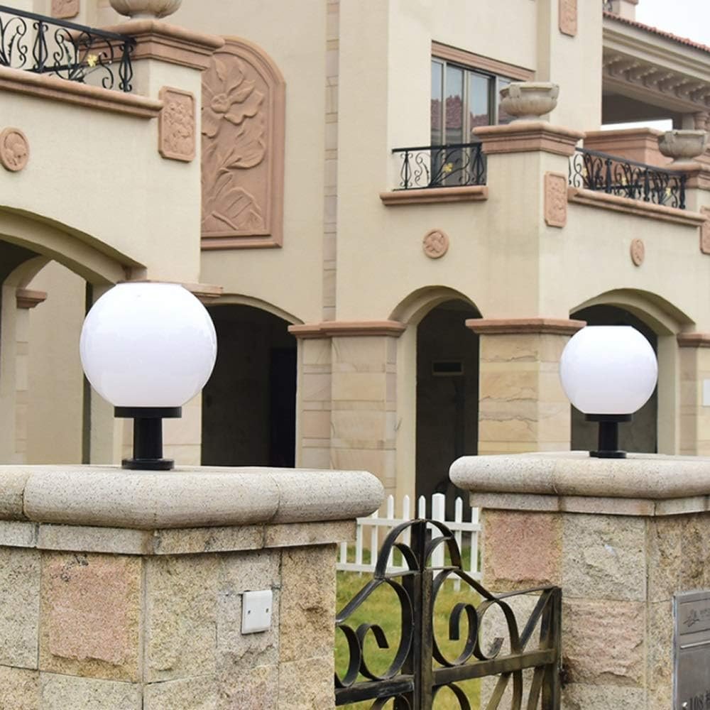 LED Solar Patio Landscape Pillar Light DC Electric Courtyard Decoration Outdoor Garden Courtyard High Brightness IP65 Waterproof