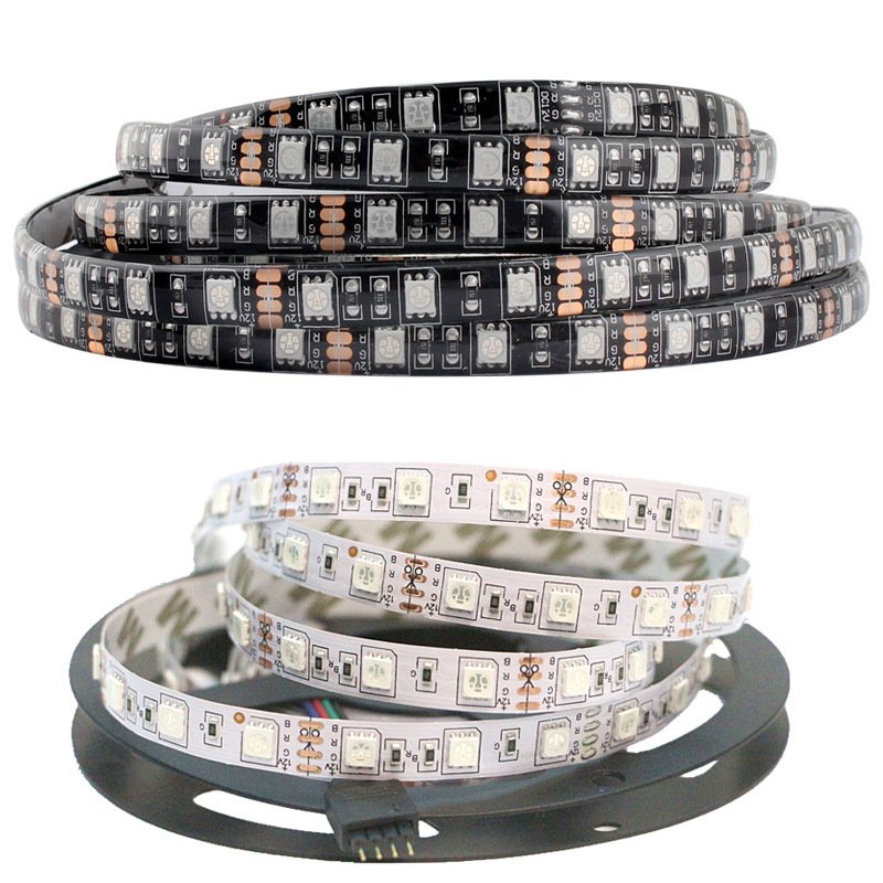 Flexible Light 5050 RGB Ribbon SMD5050 5V 12V 24V Multi Color USB Cuttable TV Backlight IP65 Waterproof RGB Led Strip Lights