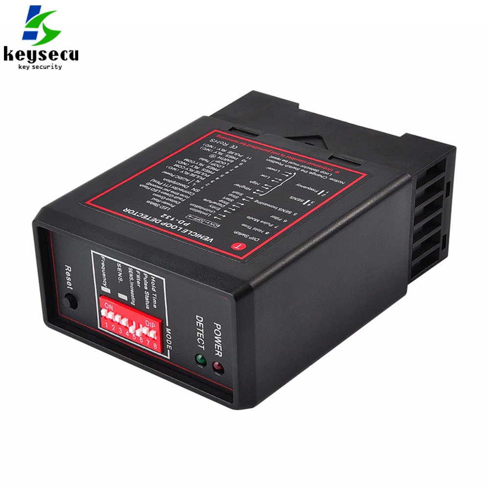 PD132 Parking System Driveway Car Auto Inductive Traffic Single Channel One Relay Vehicle Loop Detector Sensor for Barrier Gate