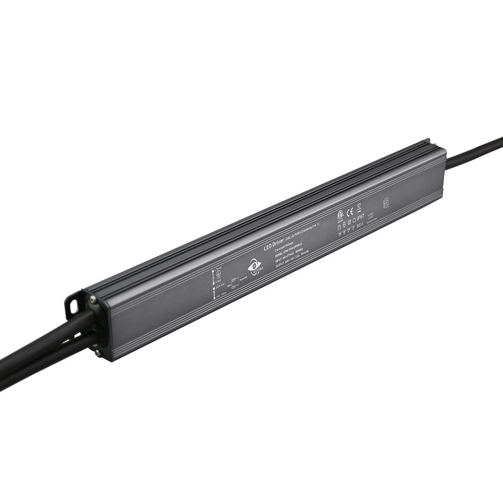 100W 12V 24V Dali+push 2 in 1 Dimmable Constant Voltage Led Driver
