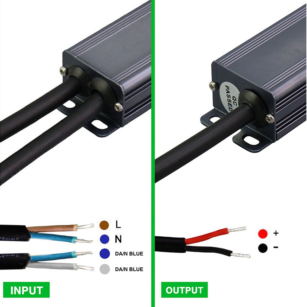 100W 12V 24V Dali+push 2 in 1 Dimmable Constant Voltage Led Driver