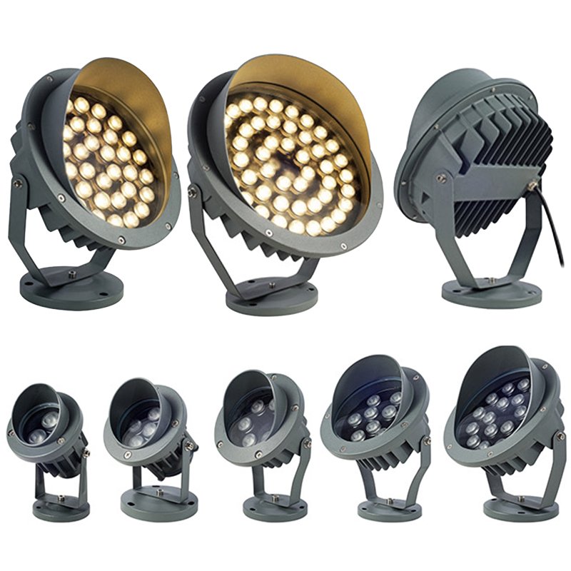 Dmx512 Rgb Exterior Architectural Outdoor Led Facade Outdoor Building Decorative Projector Lighting Spotlight Wall Flood Lights