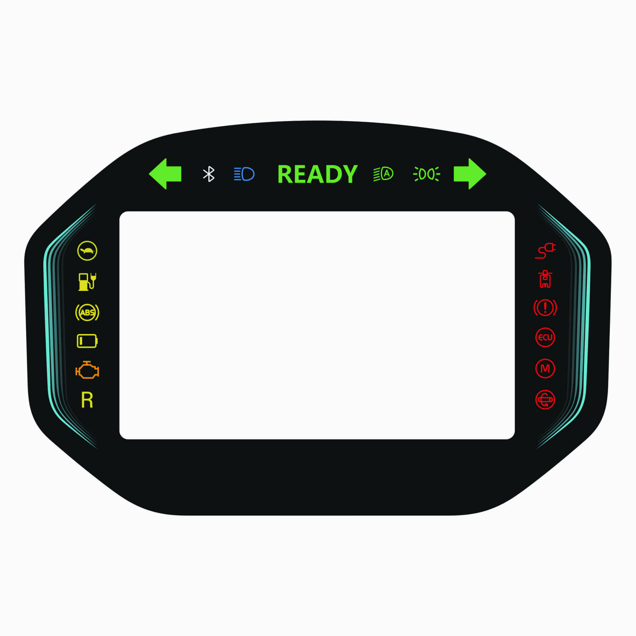 Used for Motorcycles Speedometer Display Motorcycles Graphic Overlay Speedometer Sticker